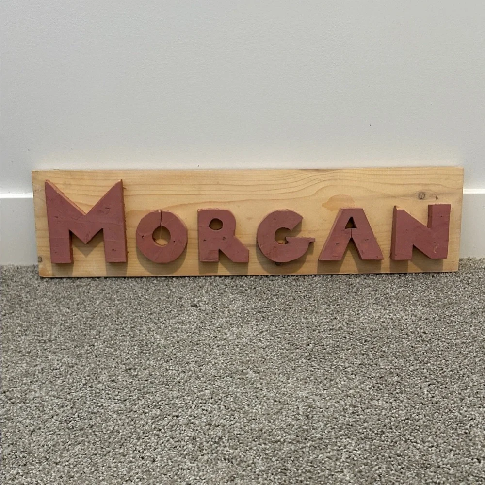 Personalized Name Sign - Picture 1 of 6